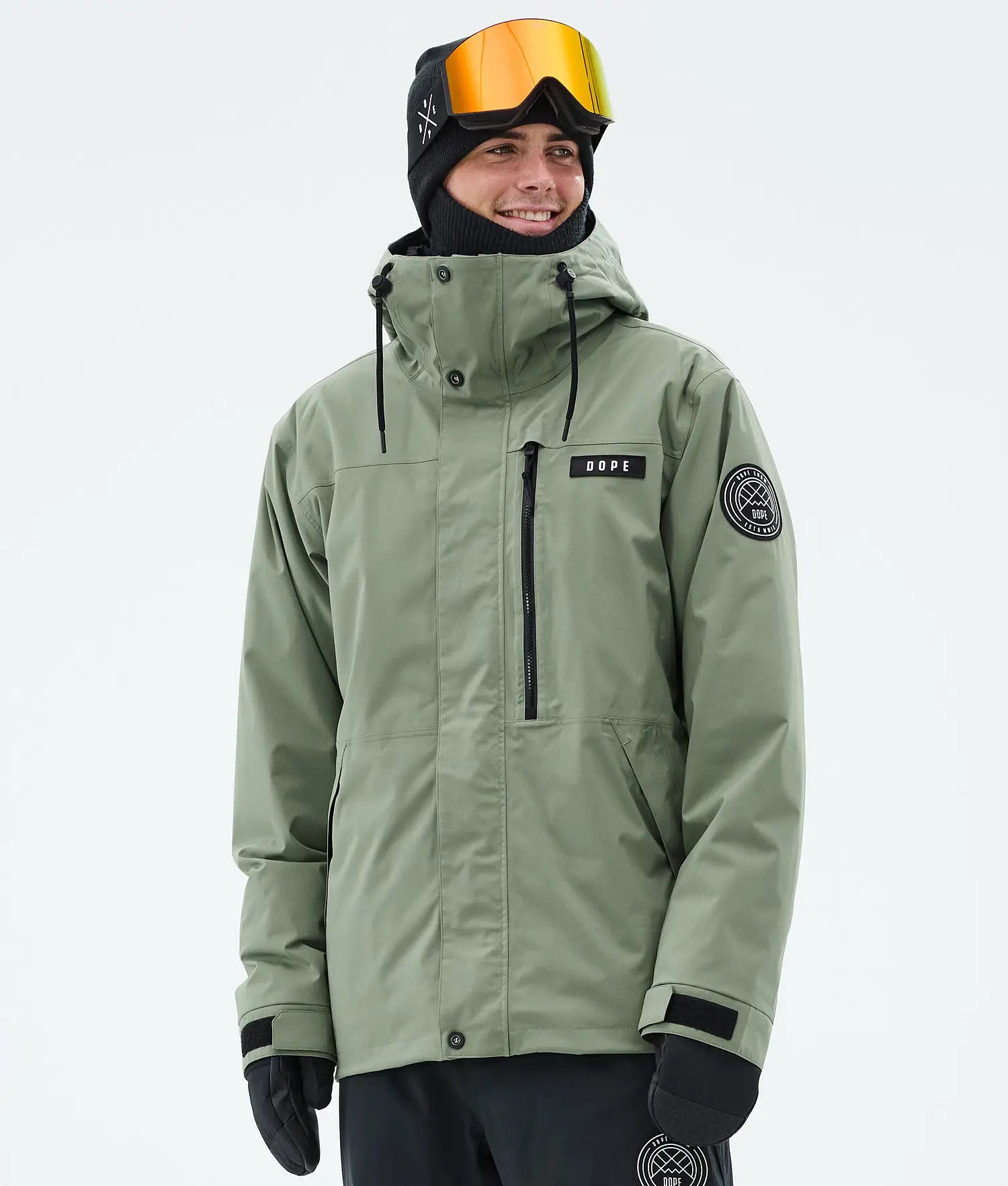 Blizzard Full Zip Snowboardjacka Herr Moss Green