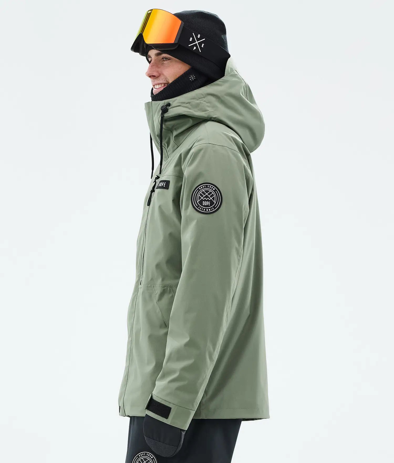 Blizzard Full Zip Snowboardjacka Herr Moss Green