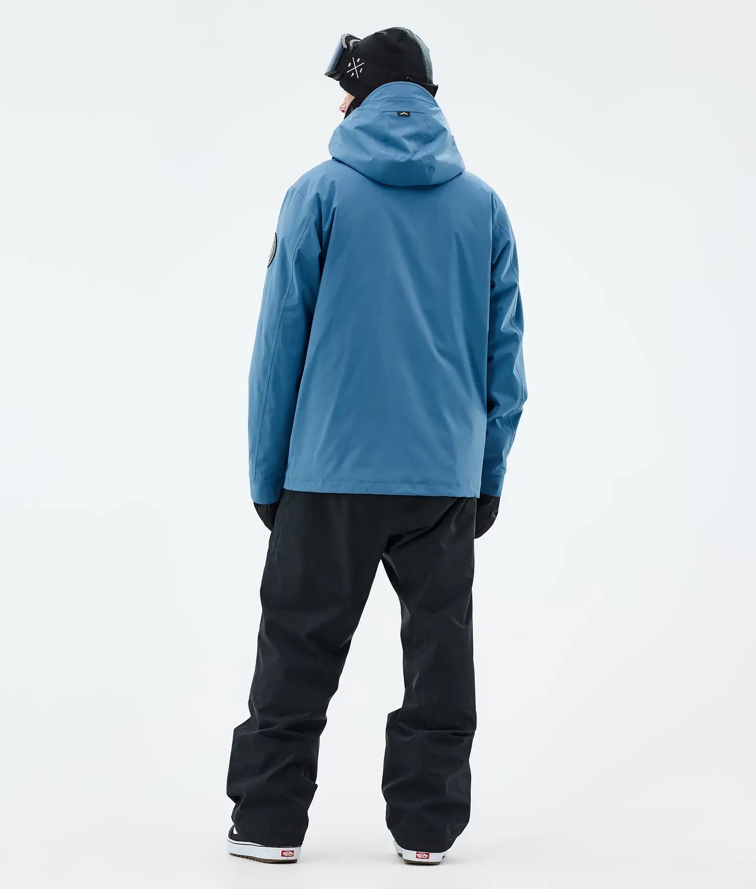 Blizzard Full Zip Snowboardjacka Herr Blue Steel