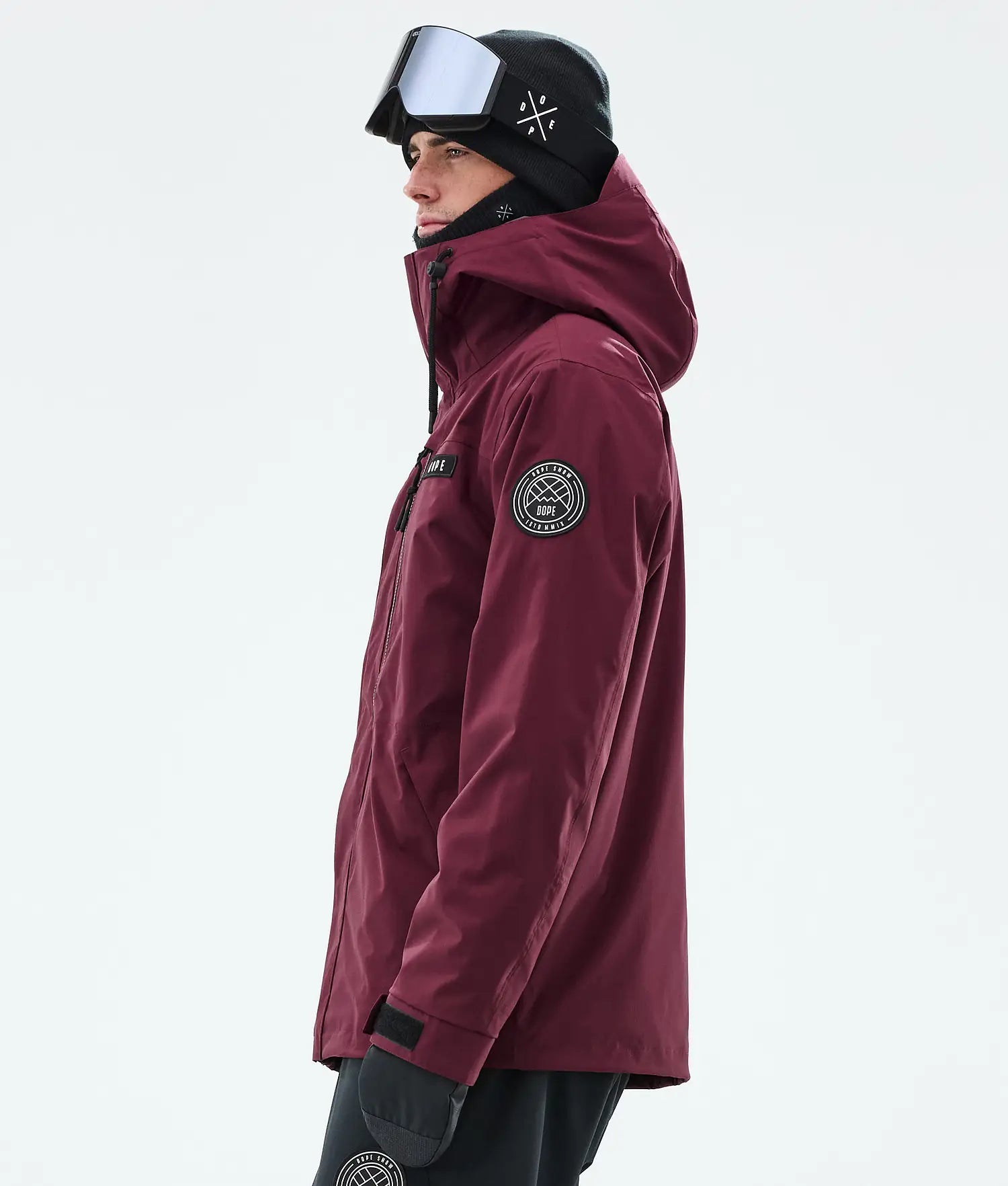 Blizzard Full Zip Snowboardjacka Herr Burgundy
