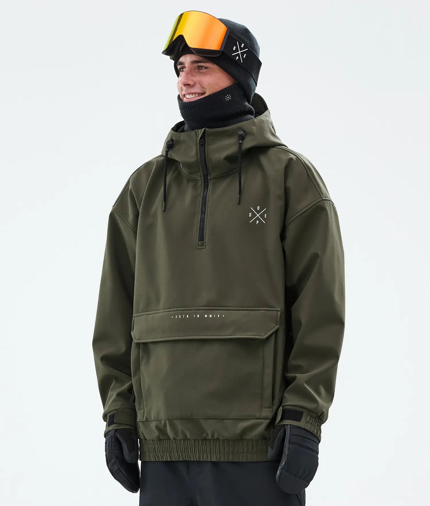 Cyclone Snowboardjacka Herr Olive Green