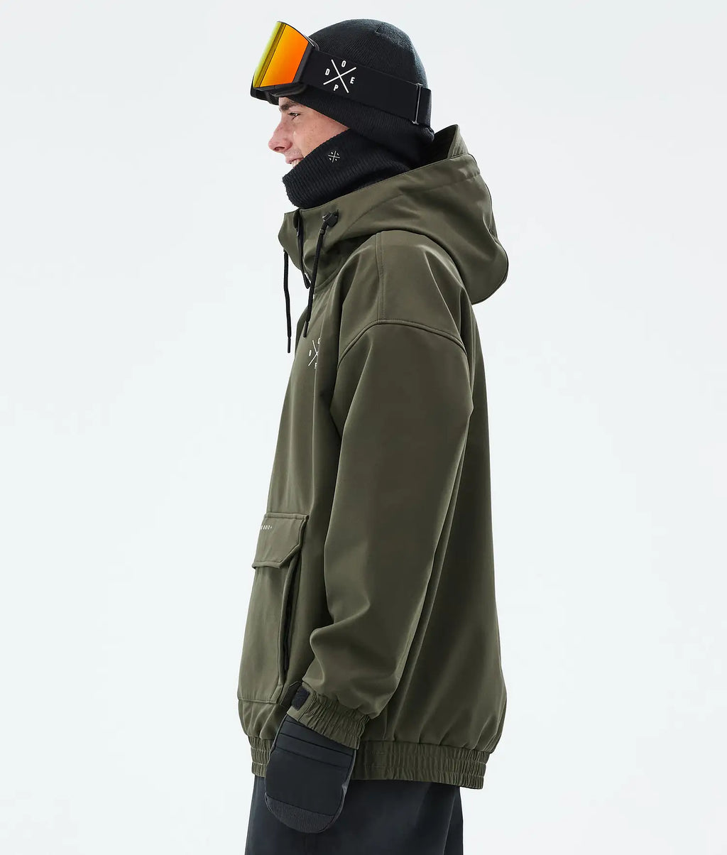 Cyclone Snowboardjacka Herr Olive Green