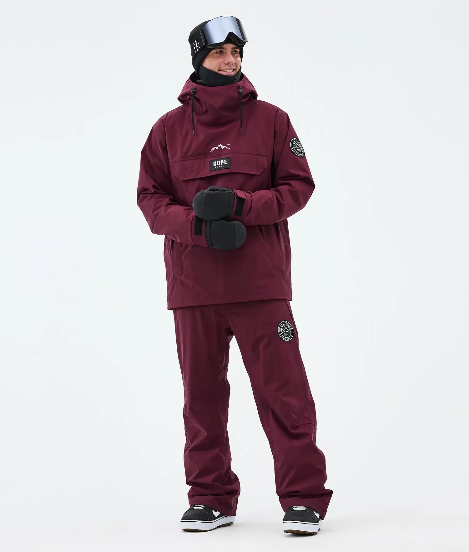 Blizzard Snowboardbyxa Herr Burgundy