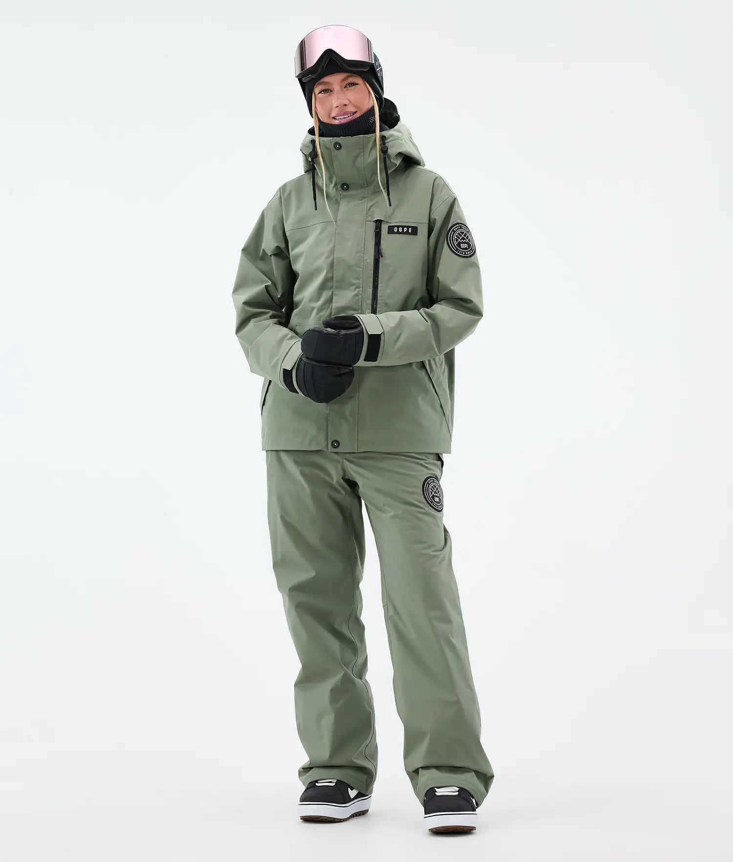 Blizzard W Snowboardbyxa Dam Moss Green