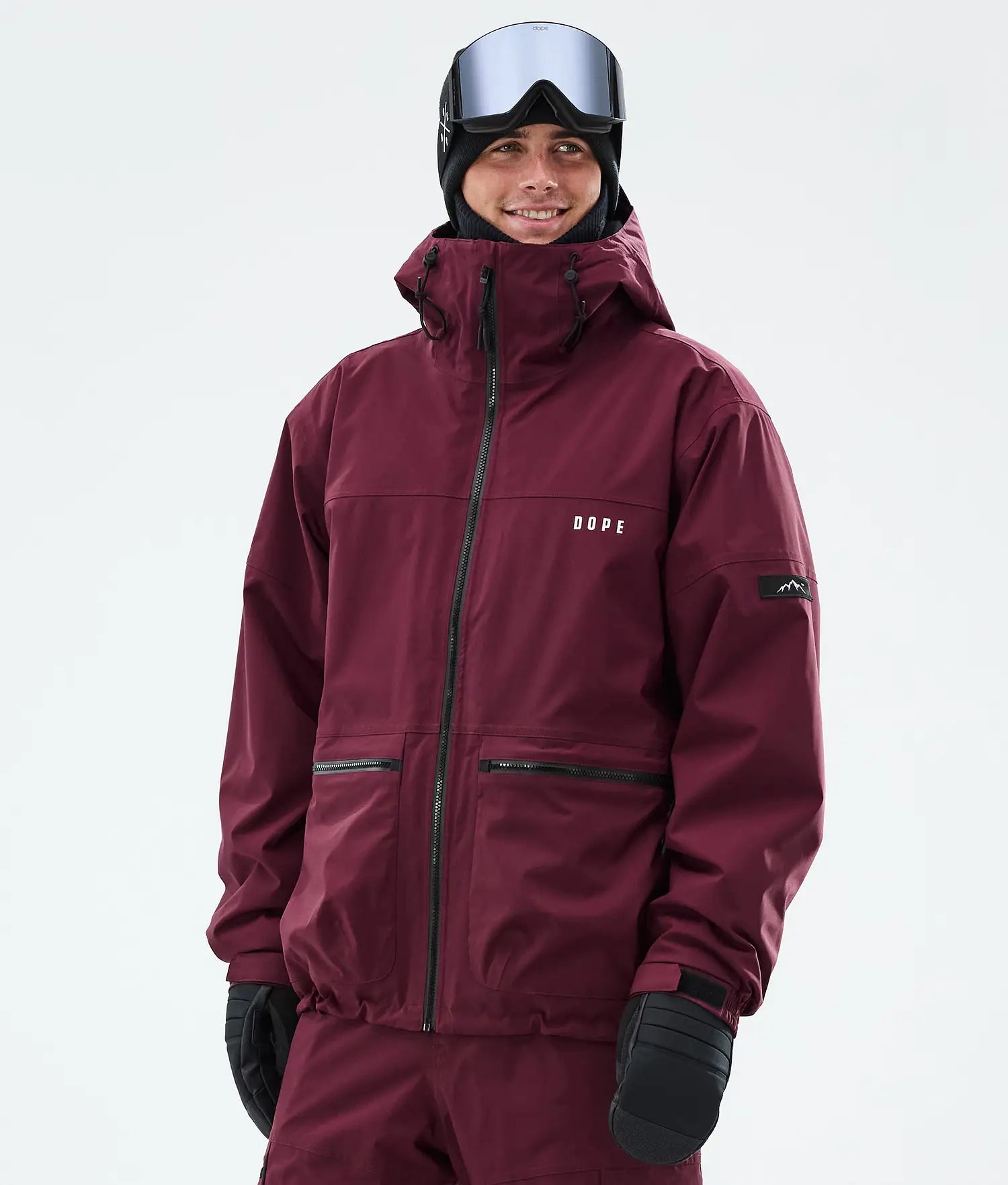 Vertex Snowboardjacka Herr Burgundy
