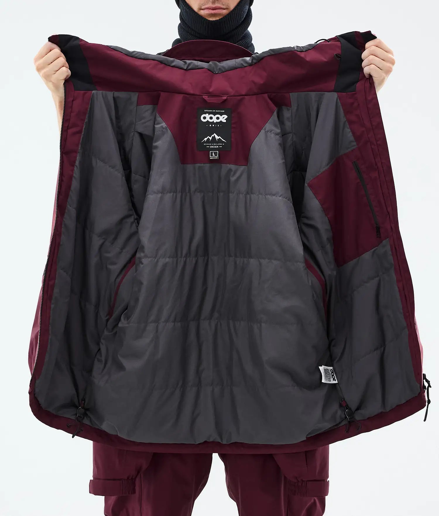 Vertex Snowboardjacka Herr Burgundy