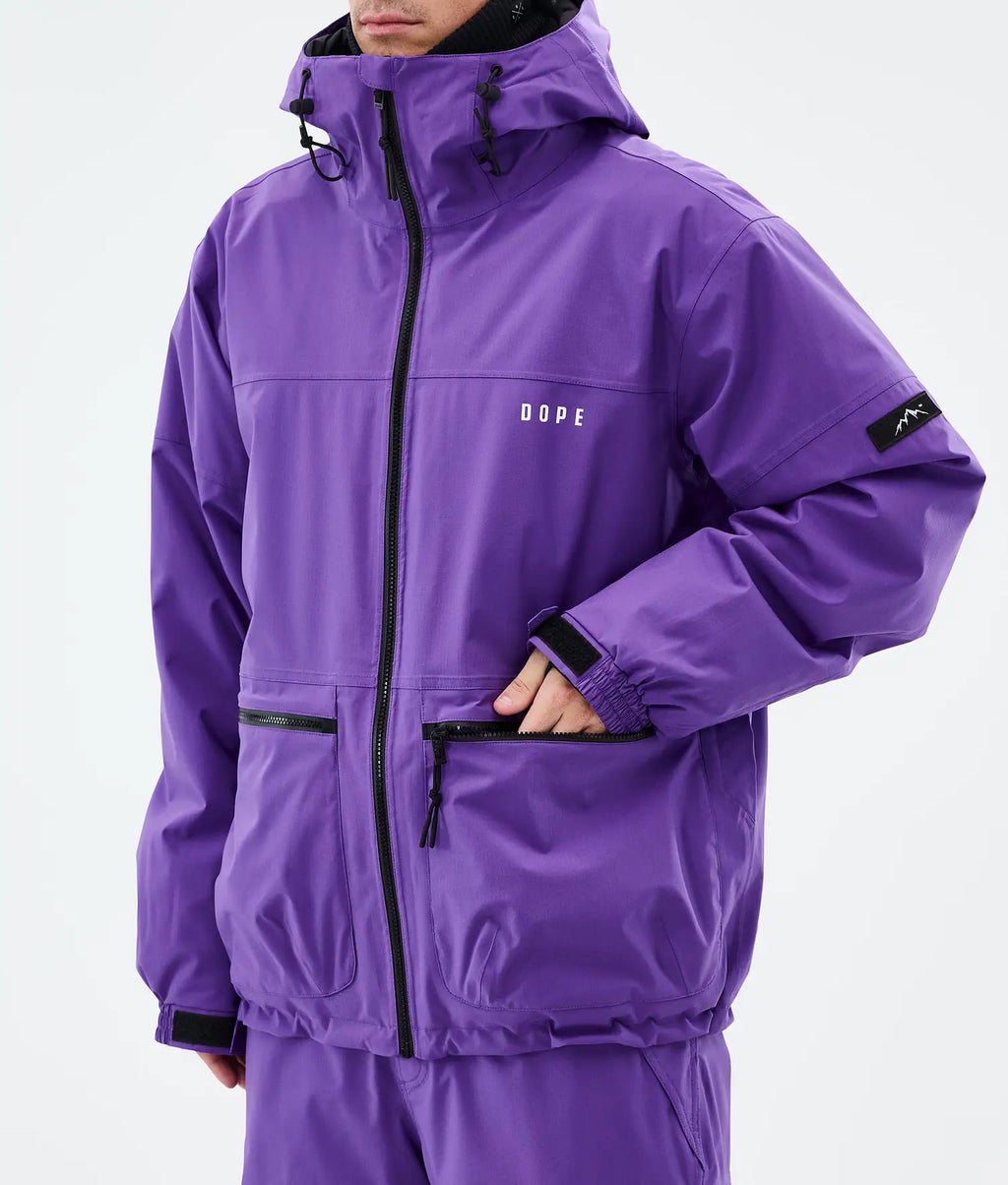 Vertex Snowboardjacka Herr Vivid Purple