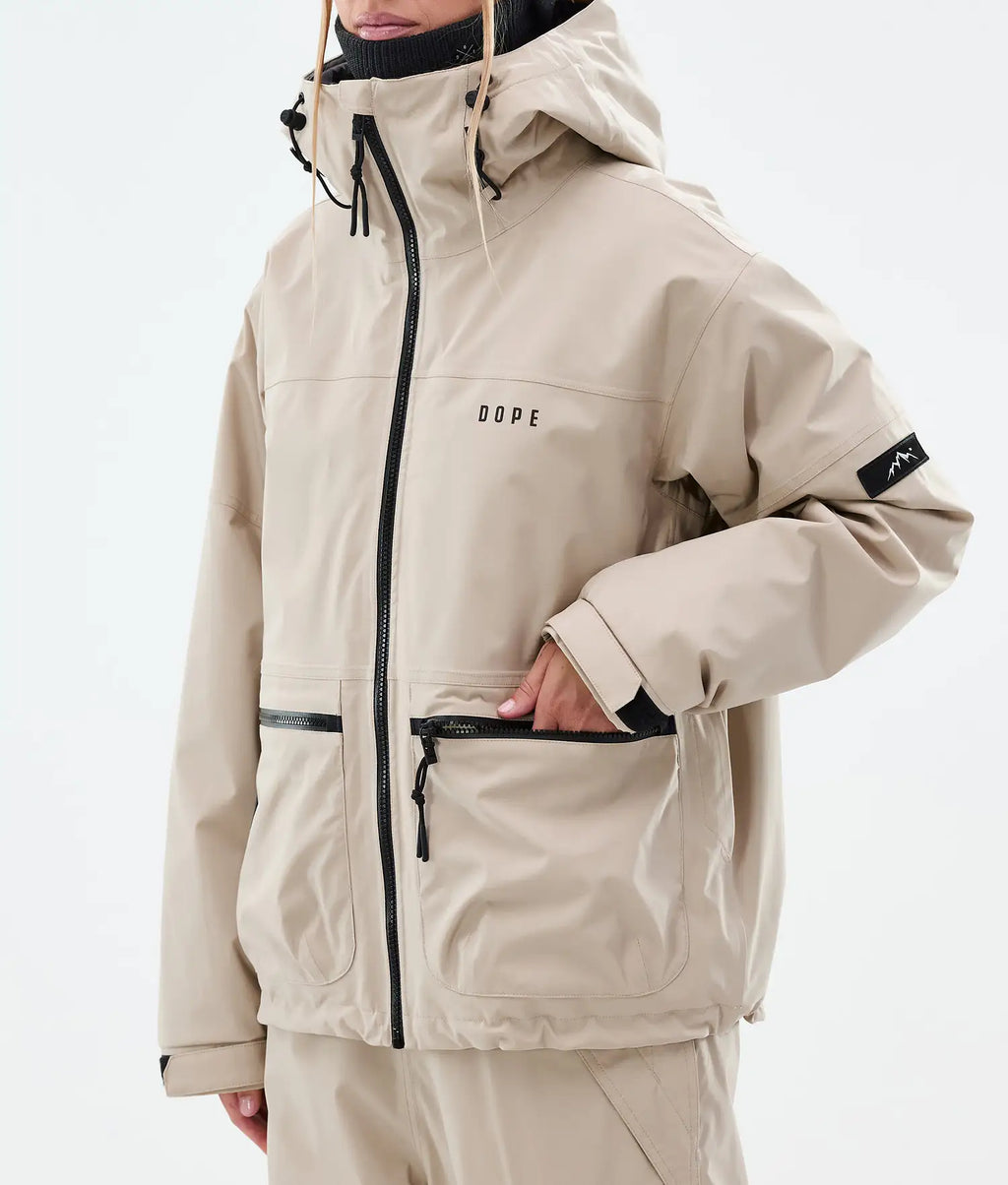 Vertex W Snowboardjacka Dam Sand