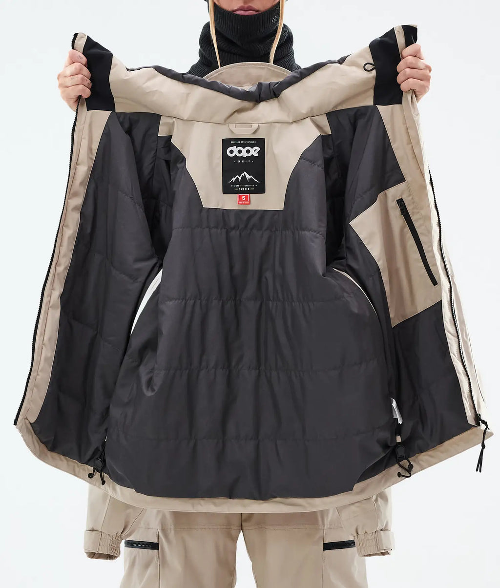 Vertex W Snowboardjacka Dam Sand