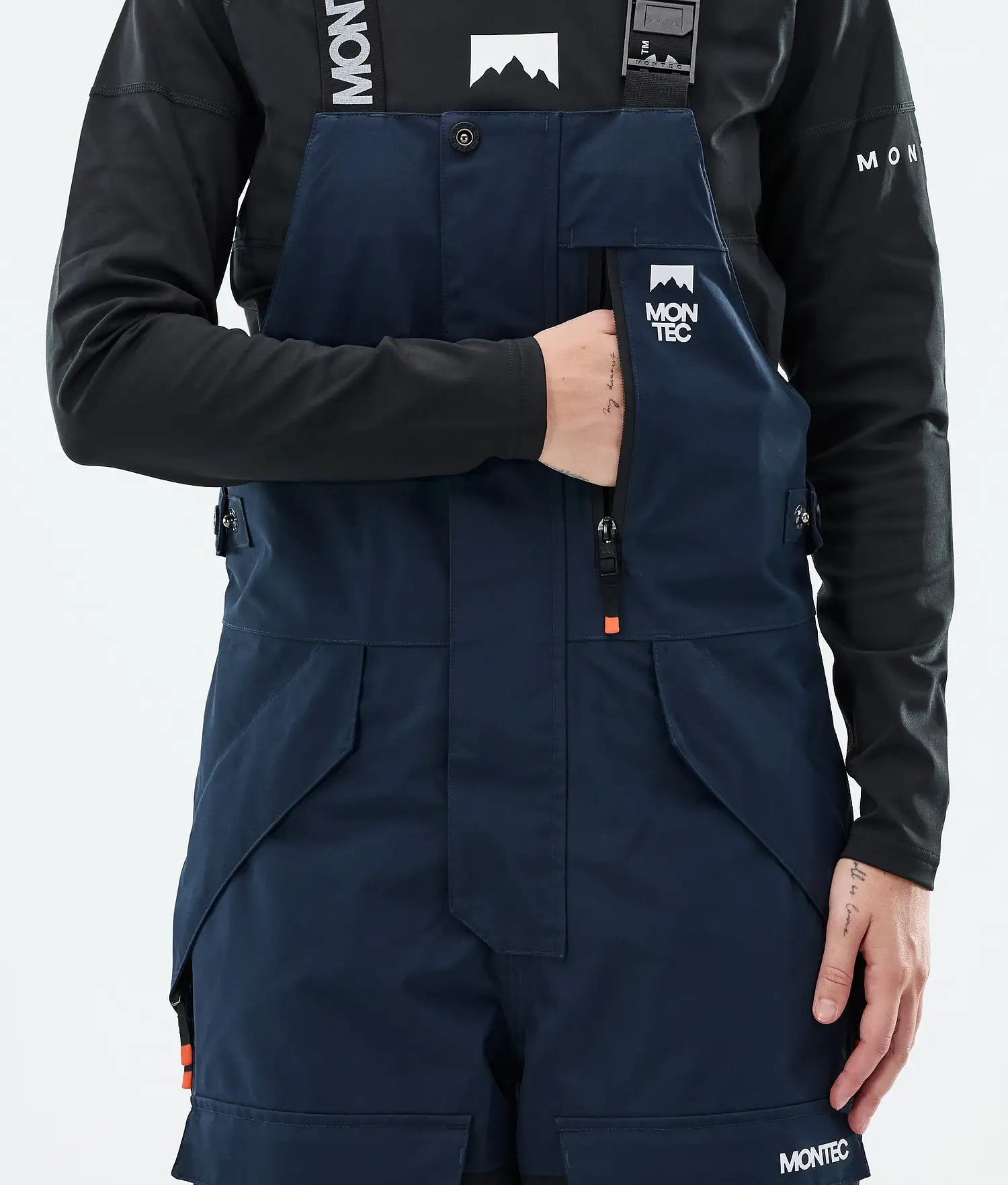 Fawk W Skidbyxa Dam Dark Blue/Black/Deep Red