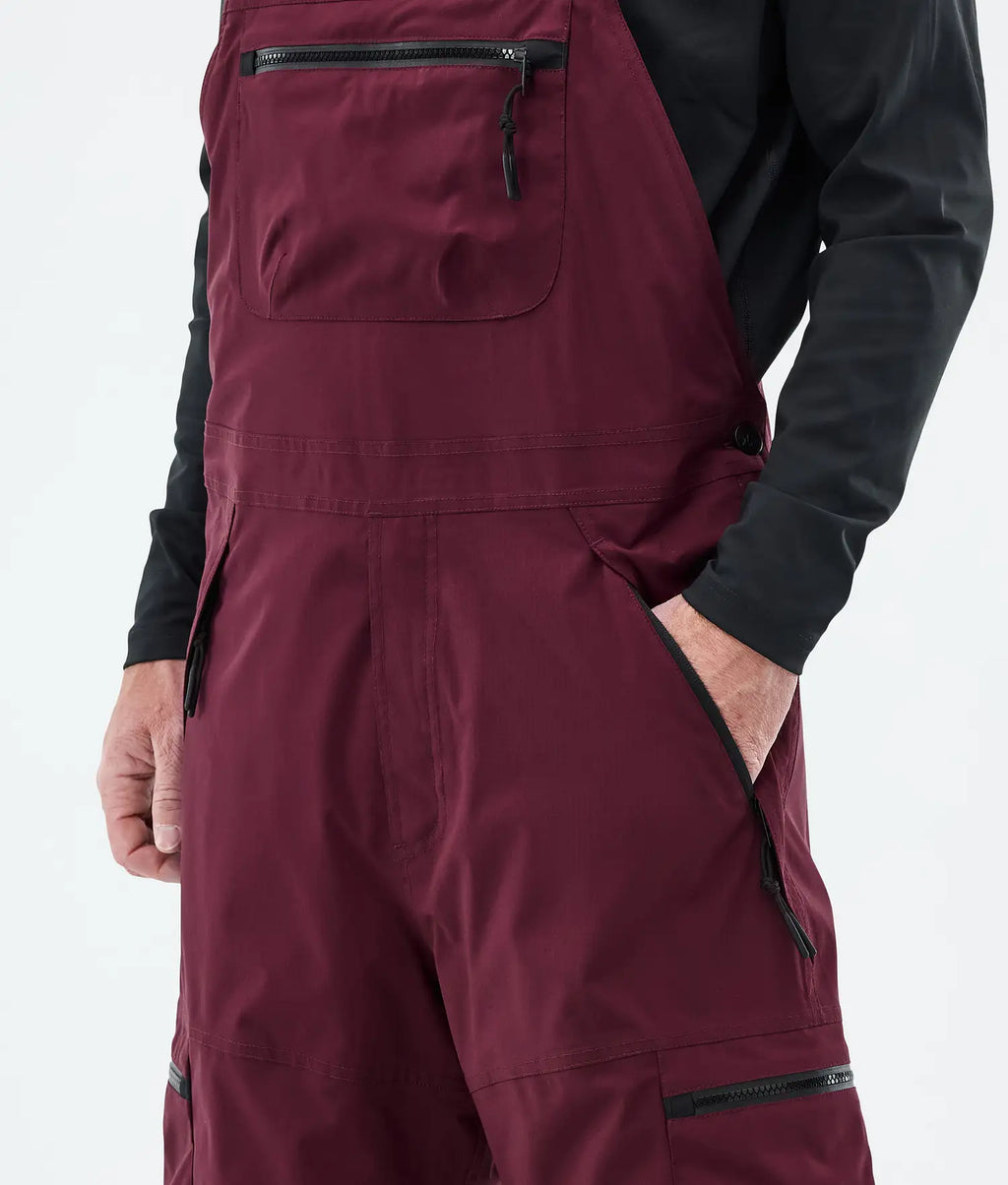 Vertex Snowboardbyxa Herr Burgundy