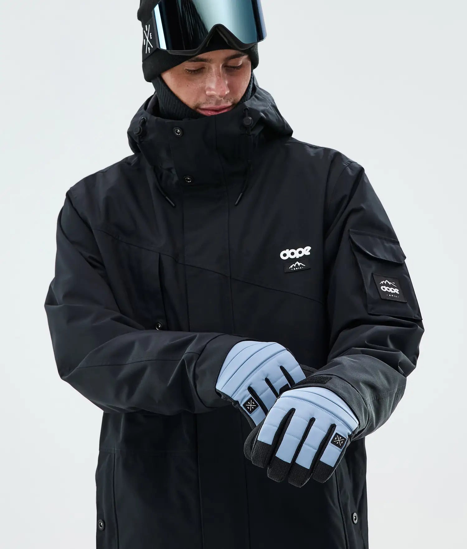 Ace Skidhandskar Light Blue