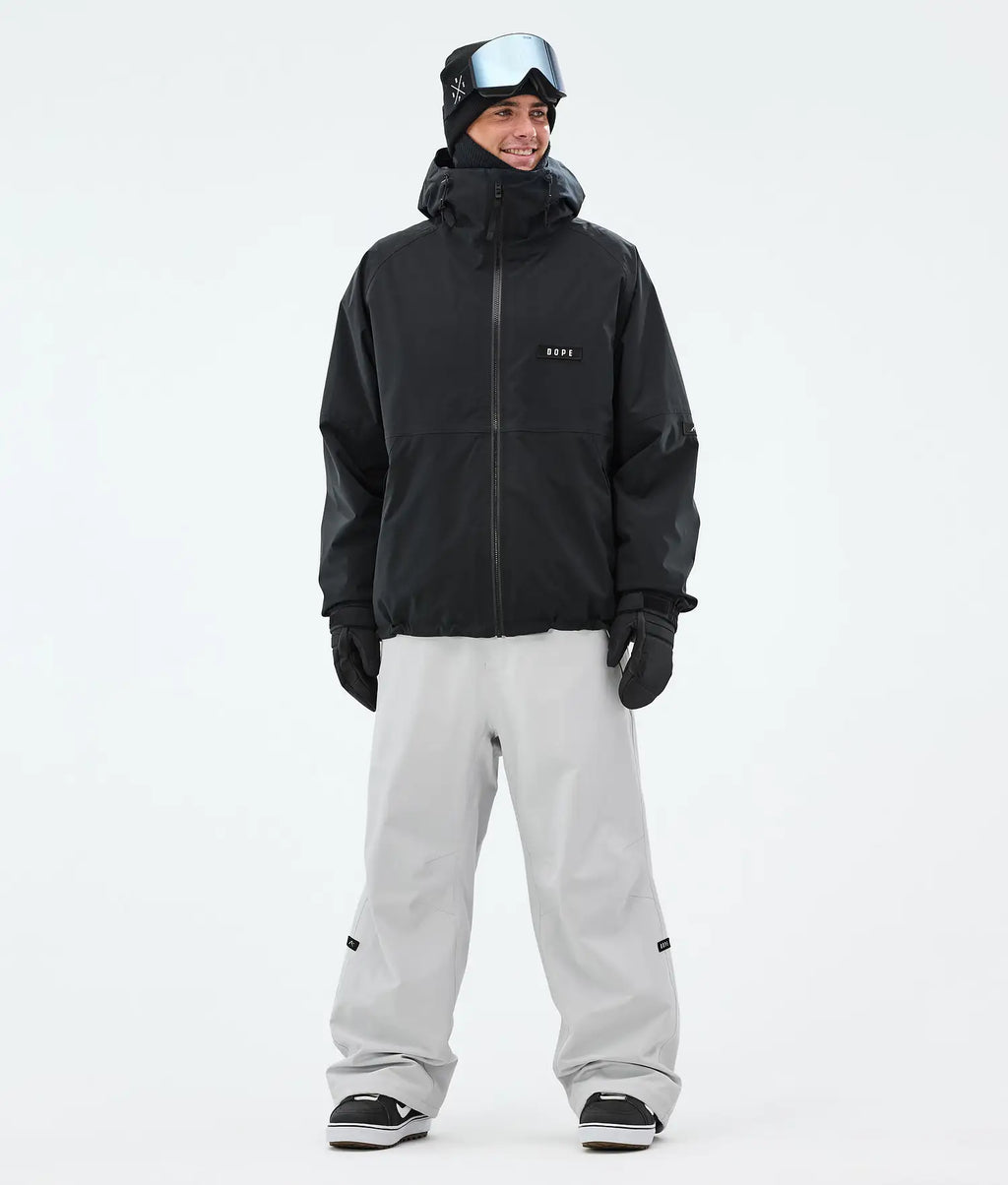 Big Snowboardbyxa Herr Light Grey