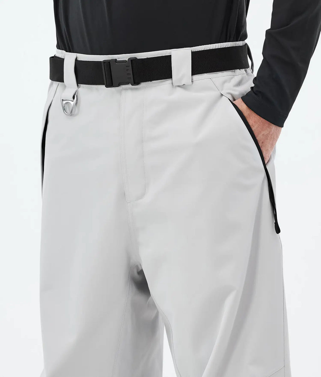 Big Snowboardbyxa Herr Light Grey