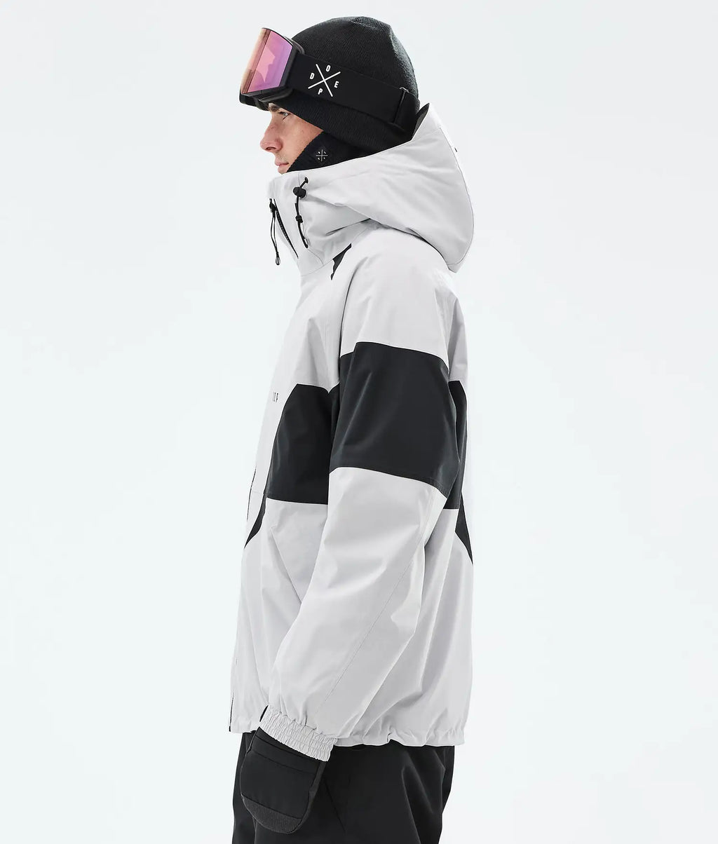 Spartan Snowboardjacka Herr Spike Light Grey/Black