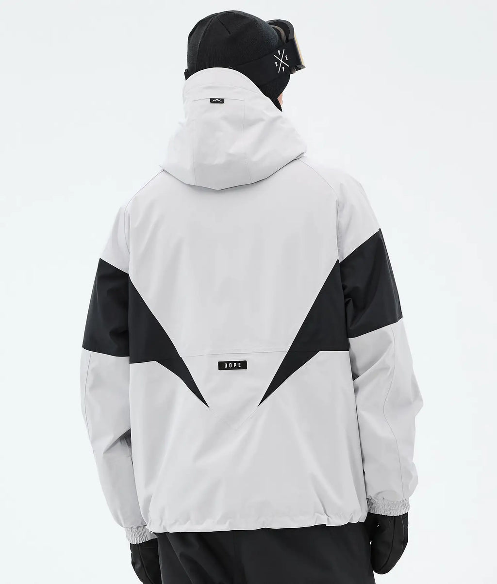 Spartan Snowboardjacka Herr Spike Light Grey/Black