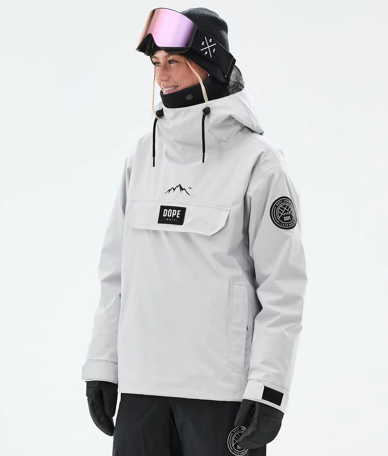 Blizzard W Snowboardjacka Dam Light Grey