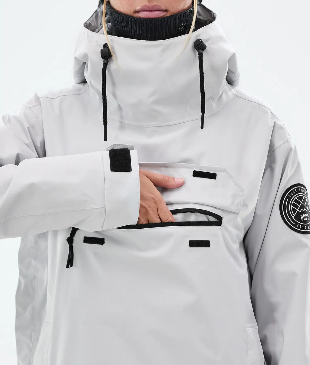 Blizzard W Snowboardjacka Dam Light Grey